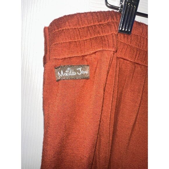 Matilda Jane Women’s Rayon Pull On Wide Leg Rust Colored Pants  Size XXL - Picture 7 of 11